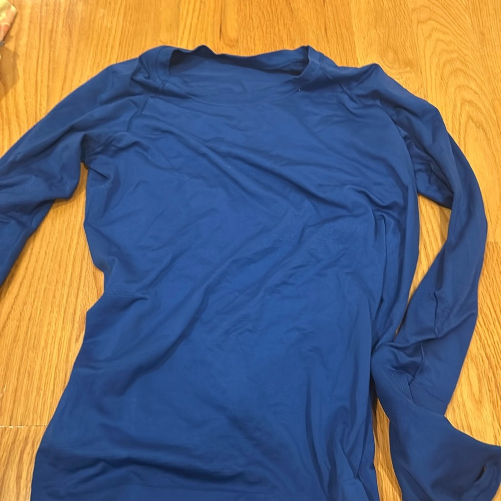long sleeve cobalt blue